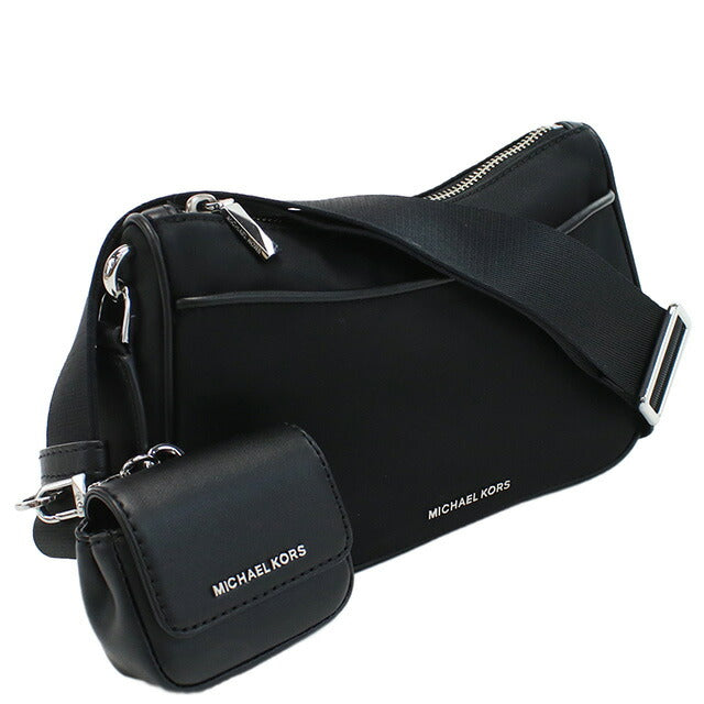 マイケル・コース 斜め掛け ショルダーバッグ レディース ブランド MICHAEL KORS JET SET インドネシア 32R3SJ6C8C BLACK MIK32R3SJ6C8C011
