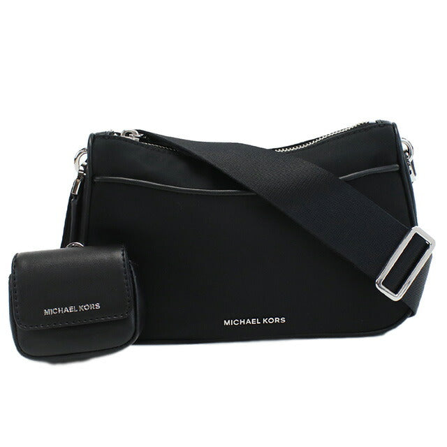マイケル・コース 斜め掛け ショルダーバッグ レディース ブランド MICHAEL KORS JET SET インドネシア 32R3SJ6C8C BLACK MIK32R3SJ6C8C011