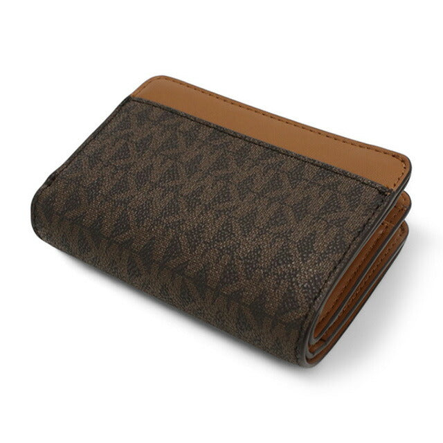 マイケル・コース 二折財布小銭入付き レディース ブランド MICHAEL KORS MK CHARM インドネシア 32R4G0KF5B BRN-ACORN 財布 MIK32R4G0KF5B021