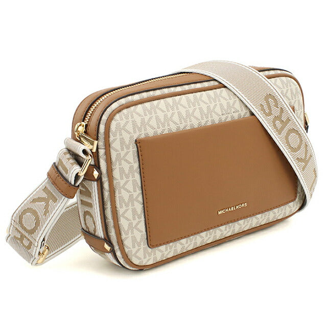 マイケルコース 斜め掛け ショルダーバッグ レディース ブランド MICHAEL KORS MAEVE 32R5G5VC9B VANILLA-ACRN MIK32R5G5VC9B011