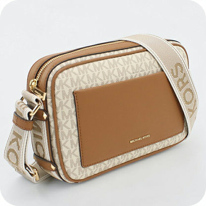 マイケルコース 斜め掛け ショルダーバッグ レディース ブランド MICHAEL KORS MAEVE 32R5G5VC9B VANILLA-ACRN MIK32R5G5VC9B011