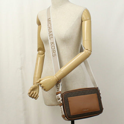 マイケルコース 斜め掛け ショルダーバッグ レディース ブランド MICHAEL KORS MAEVE 32R5G5VC9B ブラウン MIK32R5G5VC9B021