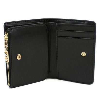 マイケル・コース 二折財布小銭入付き レディース ブランド MICHAEL KORS EMPIRE レザー カンボジア 32S4G8ED7L BLACK ブラック 財布 MIK32S4G8ED7L011