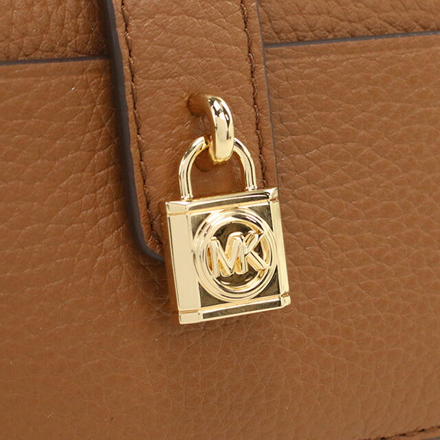 マイケルコース 二折財布小銭入付き レディース ブランド MICHAEL KORS レザー 32S5GETD1L ブラウン 財布 MIK32S5GETD1L021