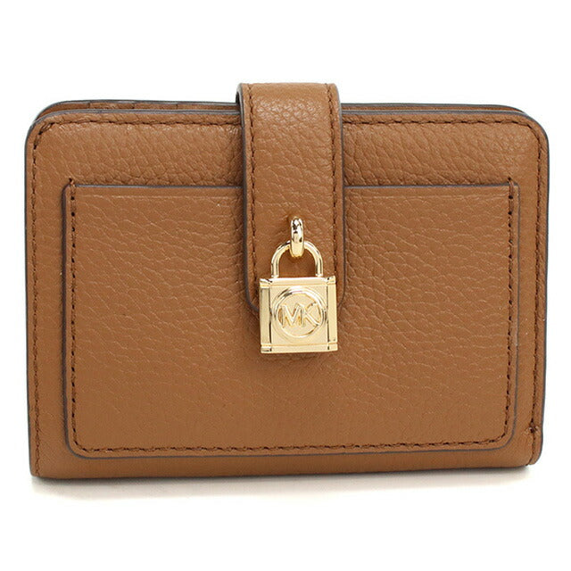 マイケルコース 二折財布小銭入付き レディース ブランド MICHAEL KORS レザー 32S5GETD1L ブラウン 財布 MIK32S5GETD1L021