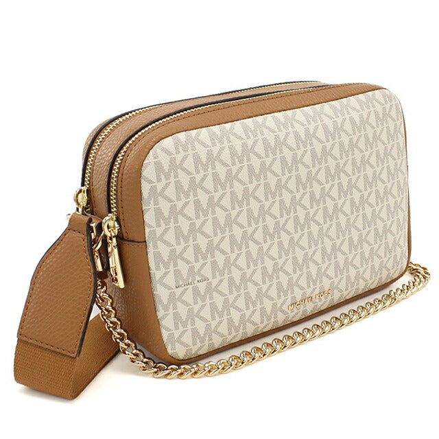 マイケルコース 斜め掛け ショルダーバッグ レディース ブランド MICHAEL KORS BRYANT 2WAY 32S5GYTC5B VANILLA-ACRN MIK32S5GYTC5B021