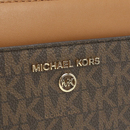 マイケルコース 長財布ラウンドファスナー レディース ブランド MICHAEL KORS JET SET CHARM レザー 32T0GT9E8B ブラウン 財布 MIK32T0GT9E8B021