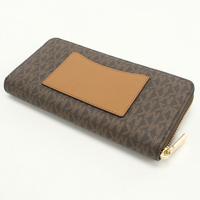 マイケルコース 長財布ラウンドファスナー レディース ブランド MICHAEL KORS JET SET CHARM レザー 32T0GT9E8B ブラウン 財布 MIK32T0GT9E8B021