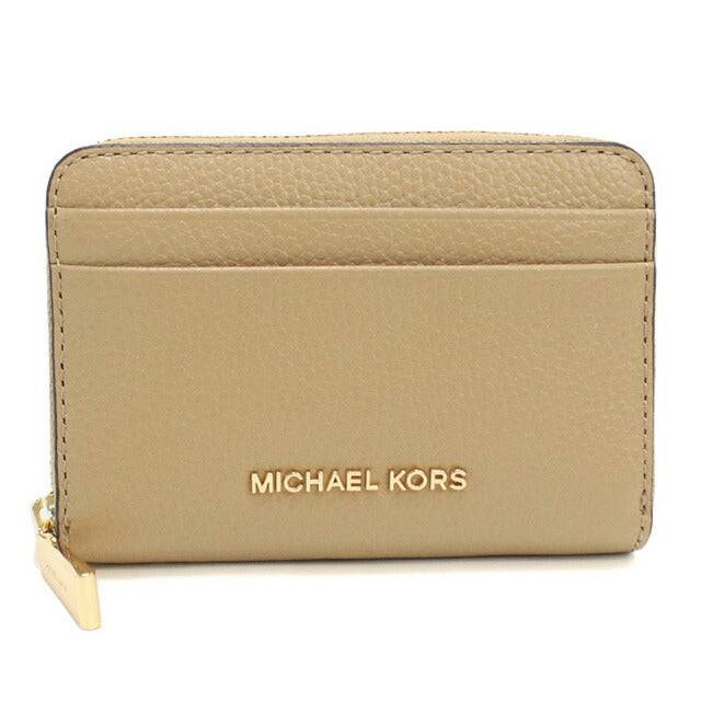 マイケルコース 小銭入れ レディース ブランド MICHAEL KORS JET SET CHARM レザー 32T4GJ6Z5L ベージュ 財布 MIK32T4GJ6Z5L021