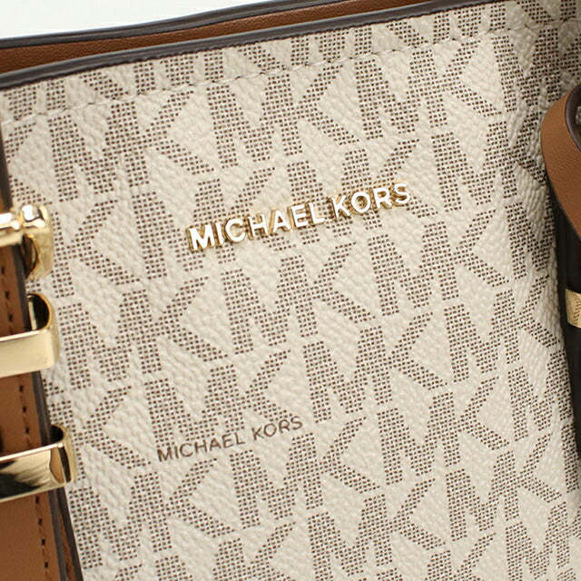マイケルコース トートバッグ レディース ブランド MICHAEL KORS QUINN 2WAY 32T5GQNC0B VANILLA-ACRN MIK32T5GQNC0B011