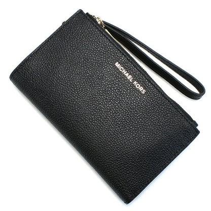 マイケル・コース 長財布ニ折小銭入付き レディース ブランド MICHAEL KORS JET SET レザー ベトナム 34F9GAFW4L BLACK ブラック 財布 MIK34F9GAFW4L011