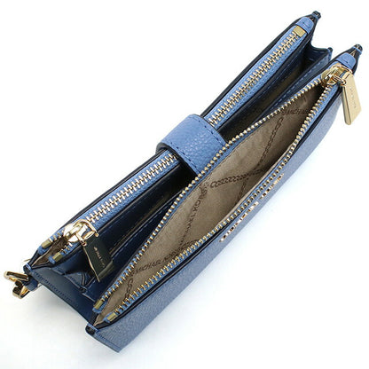 マイケル・コース 長財布ニ折小銭入付き レディース ブランド MICHAEL KORS JET SET レザー ミャンマー 34F9GAFW4L FRENCH BLUE ブルー系 財布 MIK34F9GAFW4L031