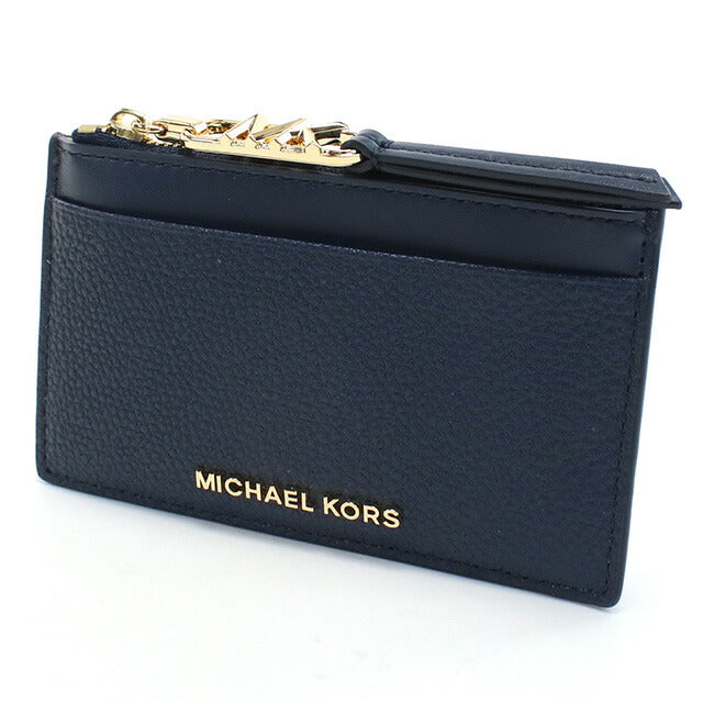 マイケル・コース 小銭入れ レディース ブランド MICHAEL KORS EMPIRE レザー インドネシア 34H3G8ED1L NAVY ネイビー系 財布 MIK34H3G8ED1L021