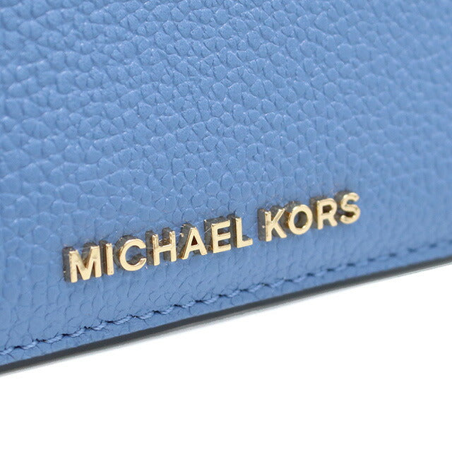 マイケル・コース 小銭入れ レディース ブランド MICHAEL KORS EMPIRE レザー インドネシア 34H3G8ED1L FRENCH BLUE ブルー系 財布 MIK34H3G8ED1L031