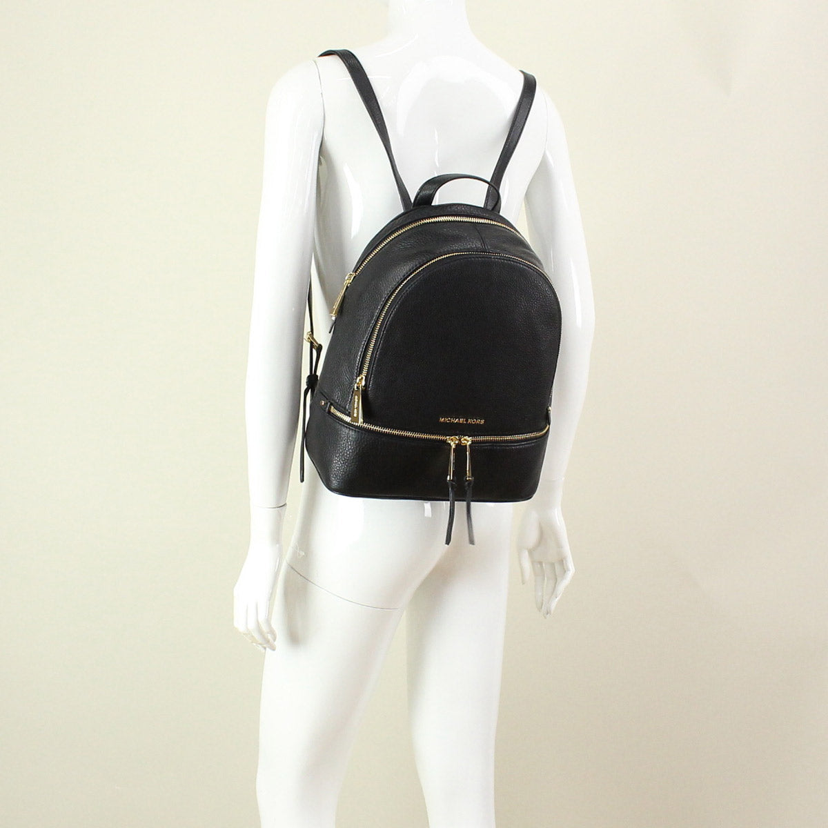 マイケル・コース リュック レディース LEATHER レザー フィリピン 30S5GEZB1L BLACK ブラック バッグ MIKS5GEZB1L03
