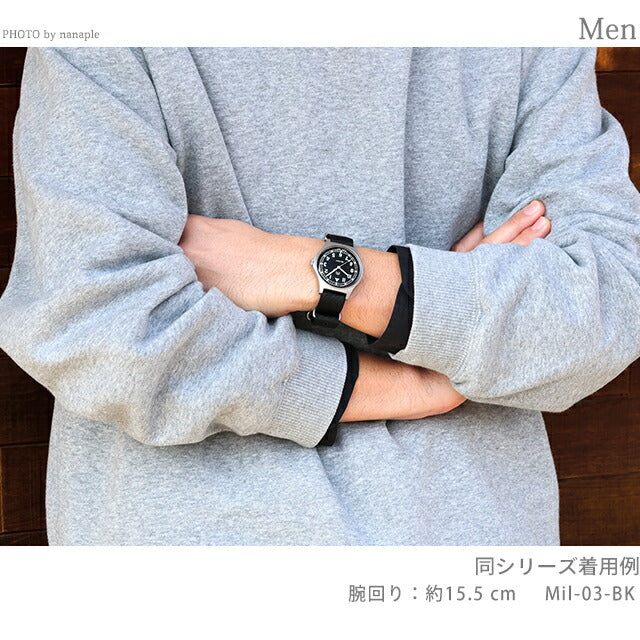 Mil-03-BK ｜ クオーツ