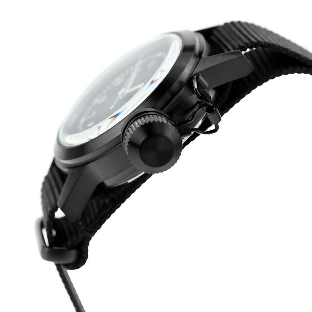 ナバルウォッチ Naval military watch US MARINE USN BUSHIPS type クォーツ 電池式 腕時計 ブランド メンズ NAVAL WATCH Mil-04BK/BK アナログ オールブラック Mil-04BK-BK