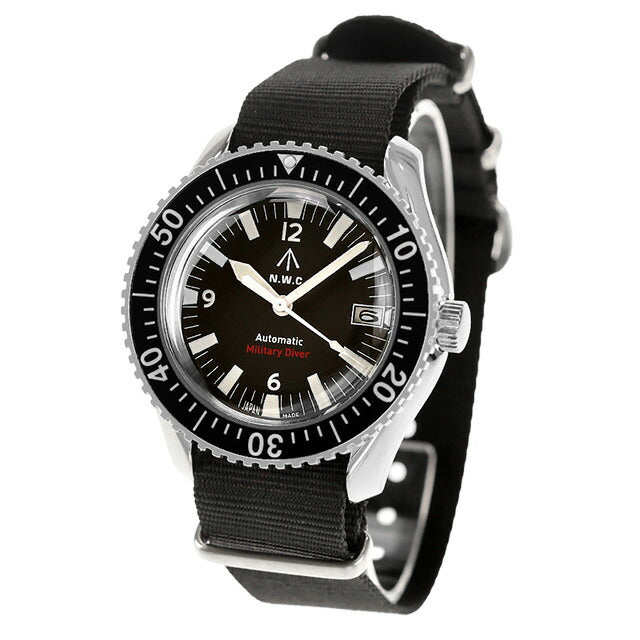 MIL.-05 A SV/BK ｜ ナバルウォッチ ROYAL Military Diver TYPE 自動巻き