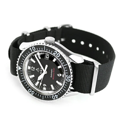 MIL.-05 A SV/BK ｜ ナバルウォッチ ROYAL Military Diver TYPE 自動巻き