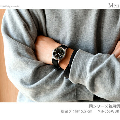 Mil-06SV/BK ｜ 自動巻き