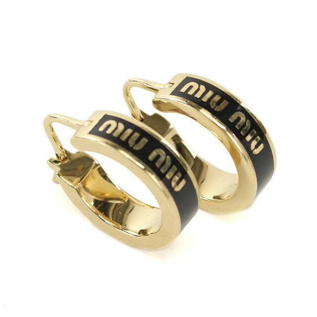 ミュウミュウ ピアス レディース ブランド MIUMIU 5IO103 ブラック