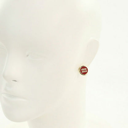 ミュウミュウ ピアス レディース ブランド MIUMIU 5JO912 レッド アクセサリー MIU5JO912011