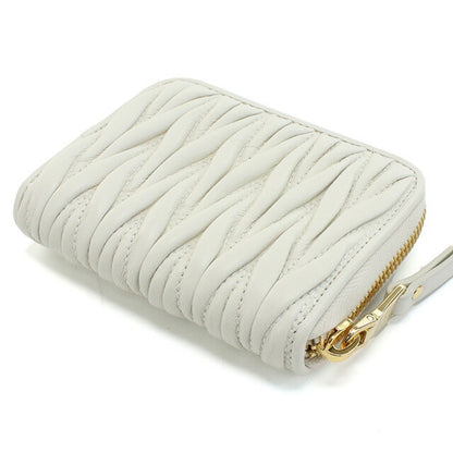 ミュウミュウ 小銭入れ レディース ブランド MIUMIU レザー トルコ 5MM268 BIANCO ホワイト系 財布 MIU5MM268011