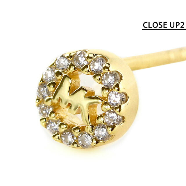 マイケルコース ピアス MICHAEL KORS シルバー925 スタッド ジルコニア 両耳 レディース MKC1033AN710 ゴールド アクセサリー MKC1033AN710