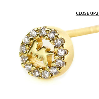 マイケルコース ピアス MICHAEL KORS シルバー925 スタッド ジルコニア 両耳 レディース MKC1033AN710 ゴールド アクセサリー MKC1033AN710