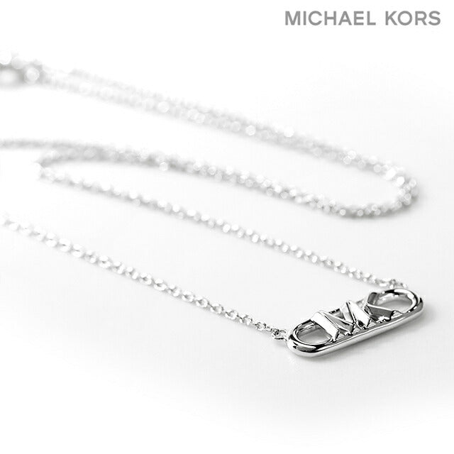 マイケルコース ネックレス レディース ブランド ペンダント スターリングシルバー MKC164200040 シルバー アクセサリー MKC164200040