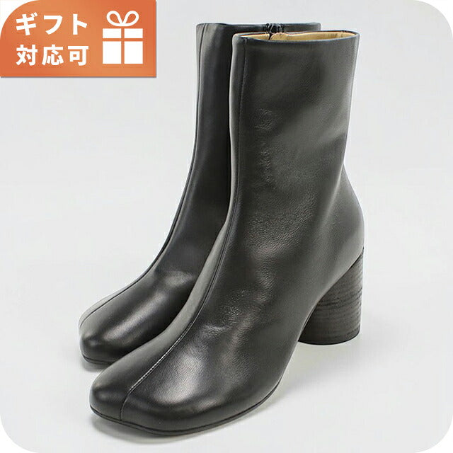 エムエムシックス ブーツ レディース ブランド MM6   レザー S59WU0235 ブラック シューズ 選べるモデル MM6S59WU0235A