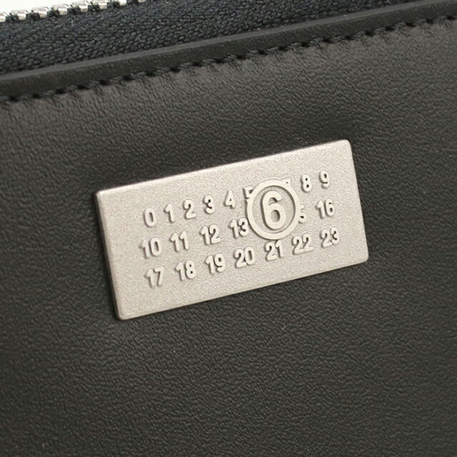 エムエムシックス 小銭入れ レディース ブランド MM6 レザー SA5UI0031 ブラック MM6SA5UI0031011