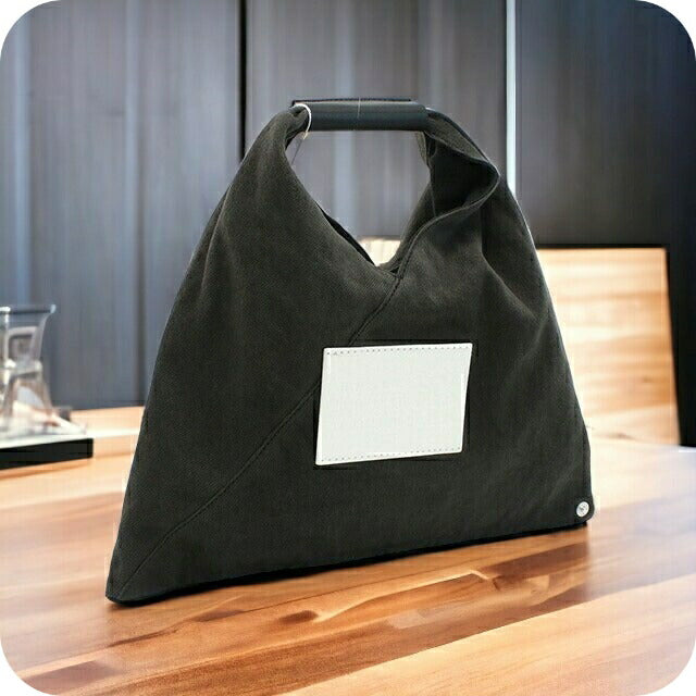 エムエムシックス ハンドバッグ レディース コットン SB6WD0013 ブラック バッグ MM6SB6WD0013021