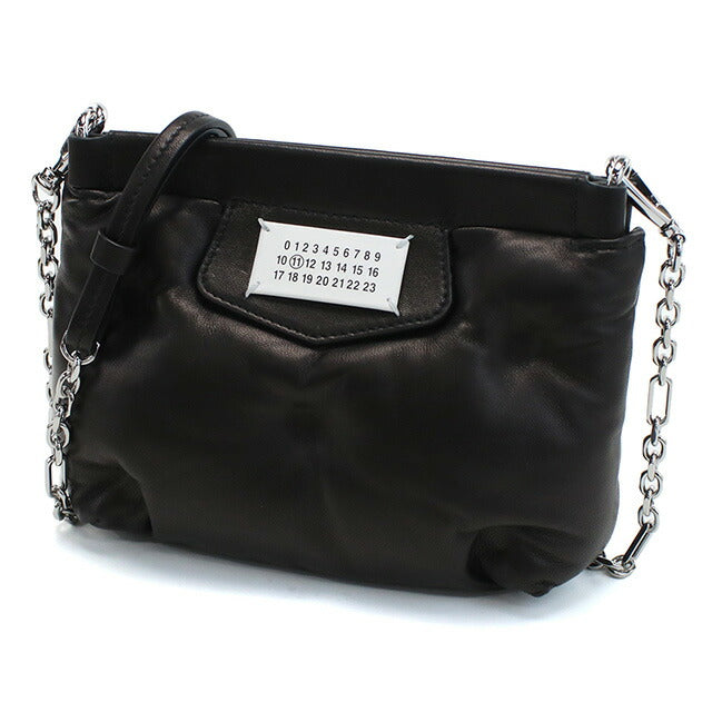 メゾンマルジェラ 斜め掛け ショルダーバッグ レディース ブランド Maison Margiela S56WF0161 ブラック バッグ MMAS56WF0161011