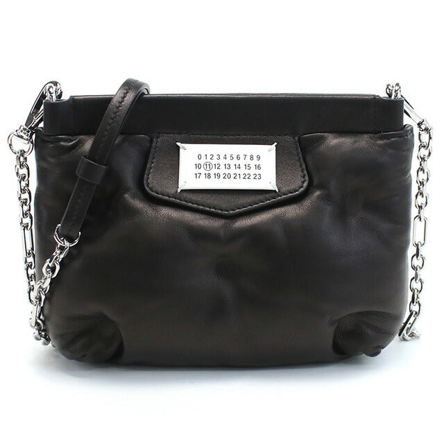メゾンマルジェラ 斜め掛け ショルダーバッグ レディース ブランド Maison Margiela S56WF0161 ブラック バッグ MMAS56WF0161011