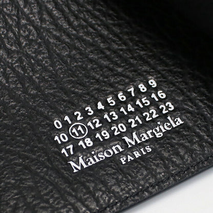 メゾンマルジェラ 二つ折り財布 メンズ ブランド Maison Margiela レザー イタリア SA1UI0022 ブラック 財布 MMASA1UI0022011