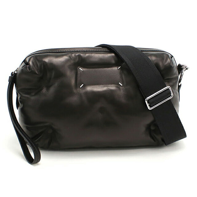メゾンマルジェラ 斜め掛け ショルダーバッグ ユニセックス ブランド Maison Margiela SB1WB0006 ブラック MMASB1WB0006021