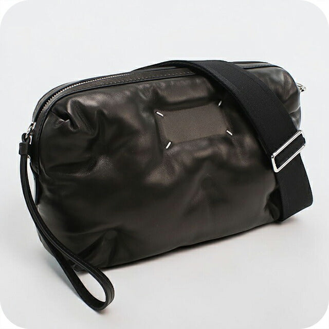 メゾンマルジェラ 斜め掛け ショルダーバッグ ユニセックス ブランド Maison Margiela SB1WB0006 ブラック MMASB1WB0006021