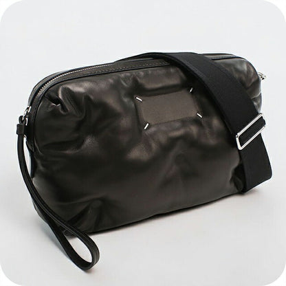 メゾンマルジェラ 斜め掛け ショルダーバッグ ユニセックス ブランド Maison Margiela SB1WB0006 ブラック MMASB1WB0006021