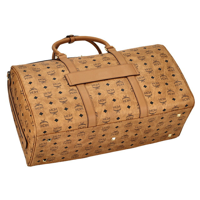 MCM ボストンバッグ大容量 S Ella ボストンバッグ - ヴィセトス コニャック | MCM ®JP