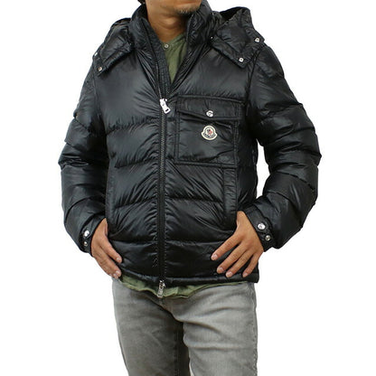 モンクレール ダウンジャケット メンズ ブランド MONCLER 1A00001 ブラック ウェア 選べるモデル MON1A00001A