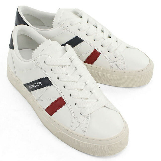 モンクレール スニーカー レディース ブランド MONCLER レザー 4M00160 ホワイト シューズ 選べるモデル MON4M00160A