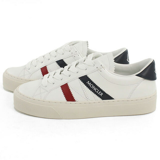 モンクレール スニーカー レディース ブランド MONCLER レザー 4M00160 ホワイト シューズ 選べるモデル MON4M00160A