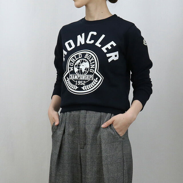 MONCLER モンクレール スウェット トレーナーネイビー ジュニア 152 モンクレール スウェット キッズ ブランド MONCLER トルコ