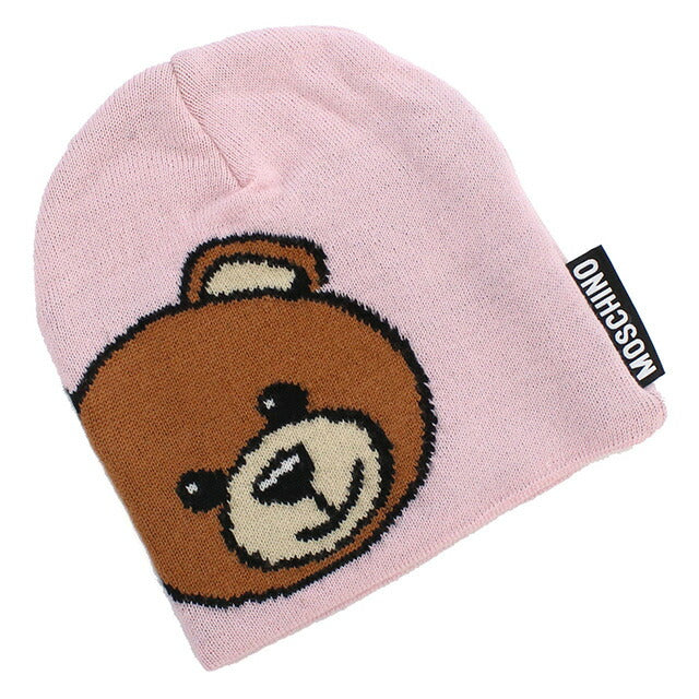 モスキーノ ニット帽 ベビー ブランド MOSCHINO HUX01L ピンク系 帽子 選べるモデル MOSHUX01LB