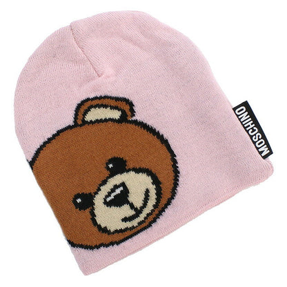 モスキーノ ニット帽 ベビー ブランド MOSCHINO HUX01L ピンク系 帽子 選べるモデル MOSHUX01LB
