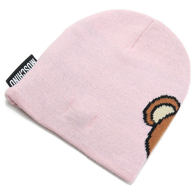 モスキーノ ニット帽 ベビー ブランド MOSCHINO HUX01L ピンク系 帽子 選べるモデル MOSHUX01LB