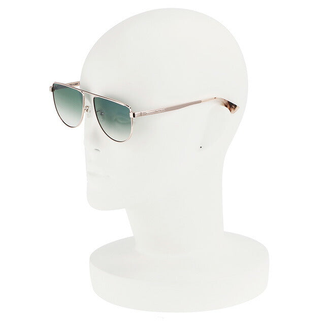 マックキュー サングラス レディース ブランド MCQ MQ0093S シャンパンゴールド/グレーグリーン MQ0093S-005-INT-SUN-LDY
