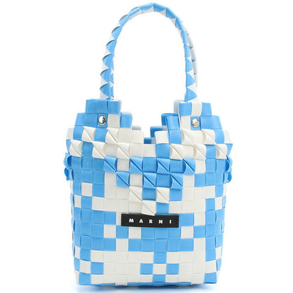 マルニ トートバッグ レディース ブランド MARNI コロンビア M00637 ブルー系 ホワイト系 バッグ MRNM00637031