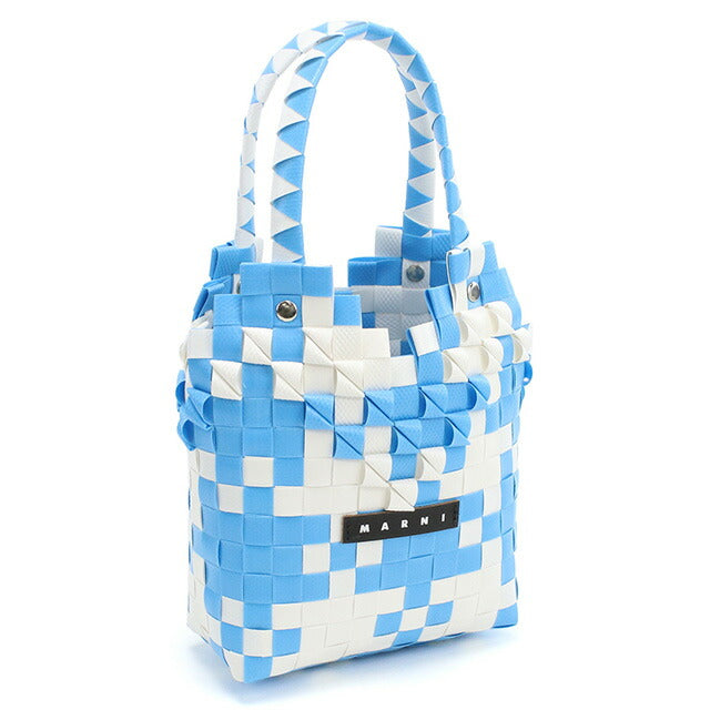 マルニ トートバッグ レディース ブランド MARNI コロンビア M00637 ブルー系 ホワイト系 バッグ MRNM00637031